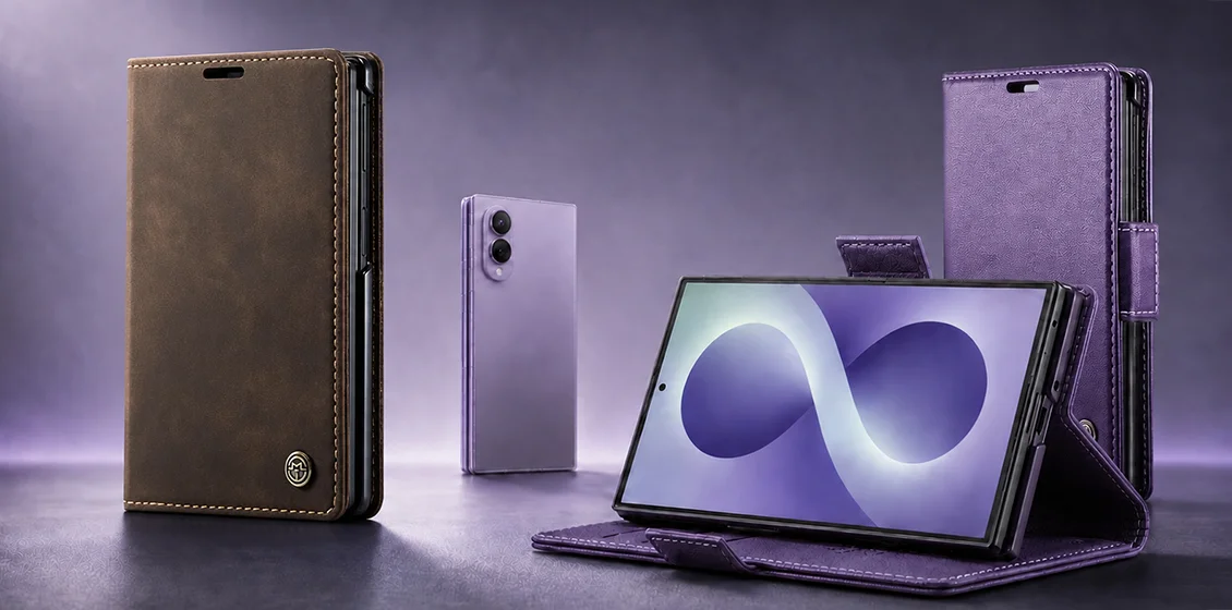samsung galazy z fold 8 leather case