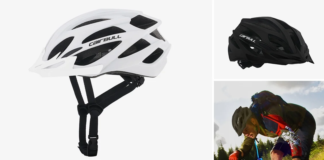 CAIRBULL CB-39 Cycling Bicycle Helmet Mountain Road Bike Head Protection PC+EPS Breathable Helmet