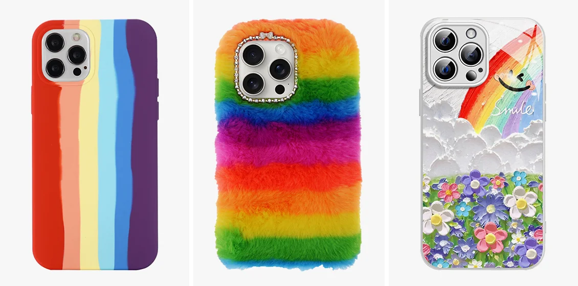 rainbow phone case TVCMALL