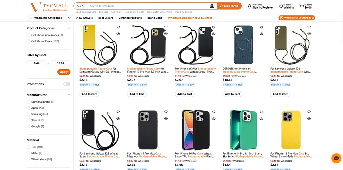 biodegradable phone case tvcmall