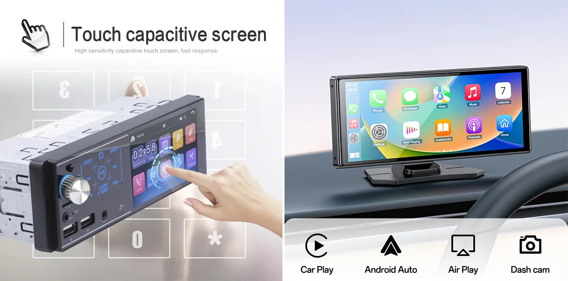 YESIDO KM19 Car Stereo Carplay 10.26 inch Touch Screen