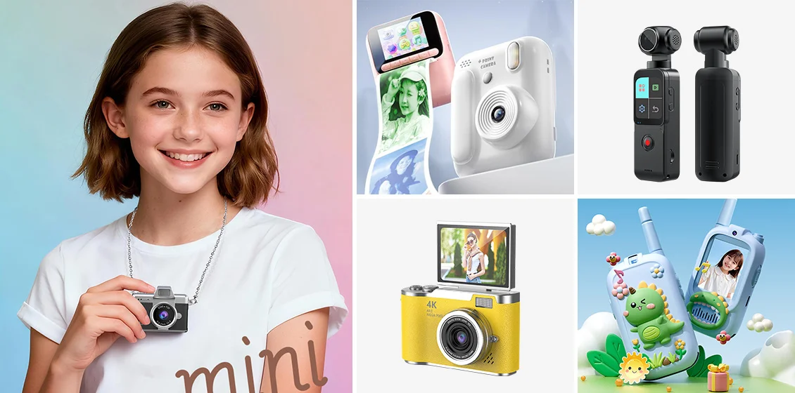 Kids tech camera