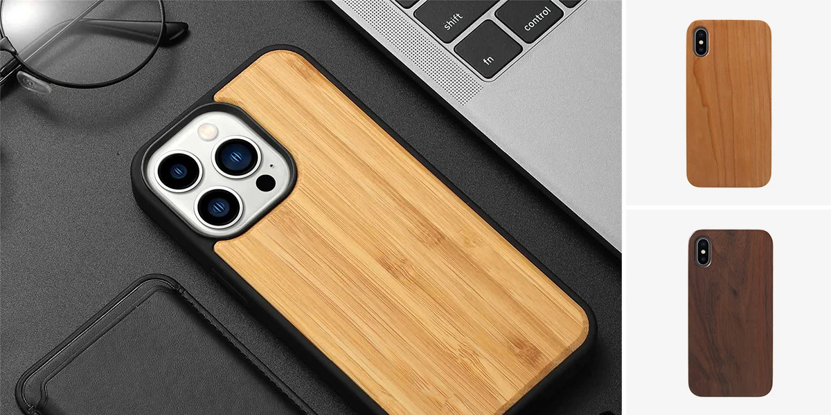 wood phone case