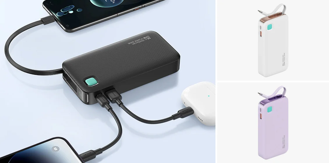 USAMS CD224 Power Bank 10000mAh 20W