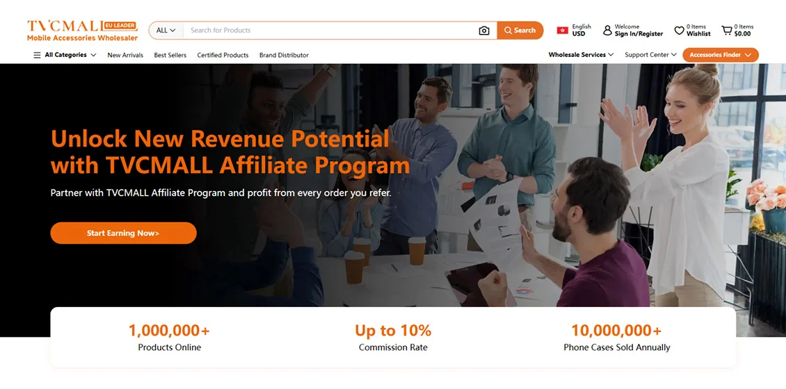 tvcmall affiliate marketing