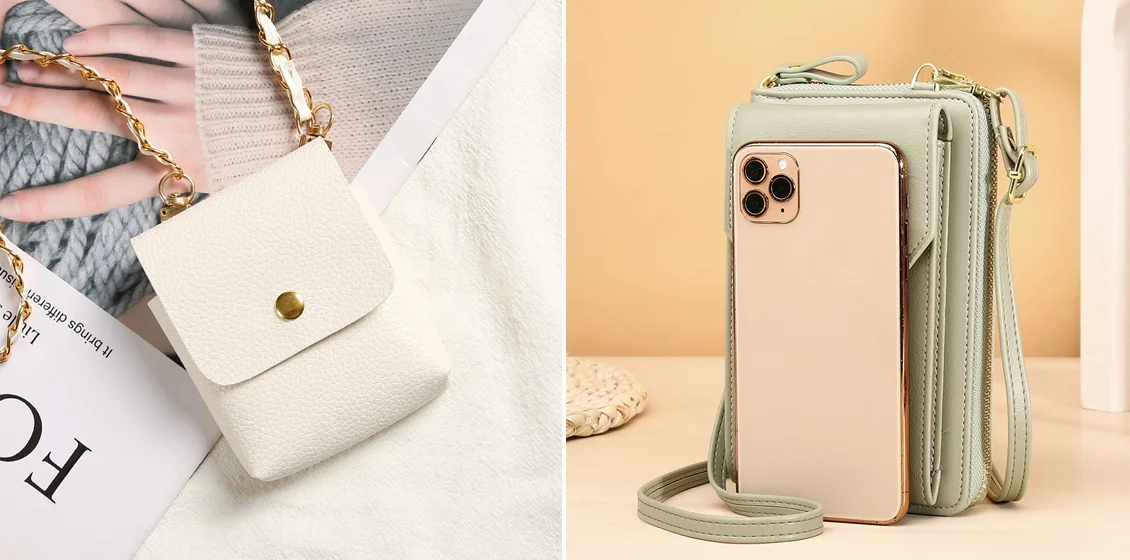 Floating waterproof phone pouch, phone pouch crossbody, phone pouch with clip
