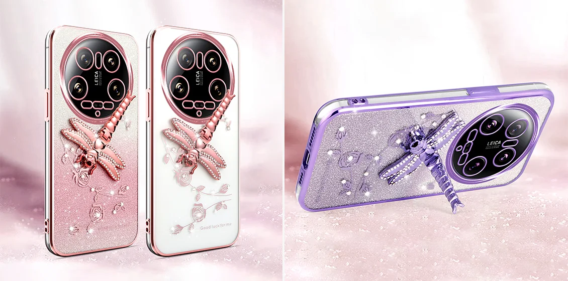 KADEM For Xiaomi 14 Ultra Dragonfly Phone Cover