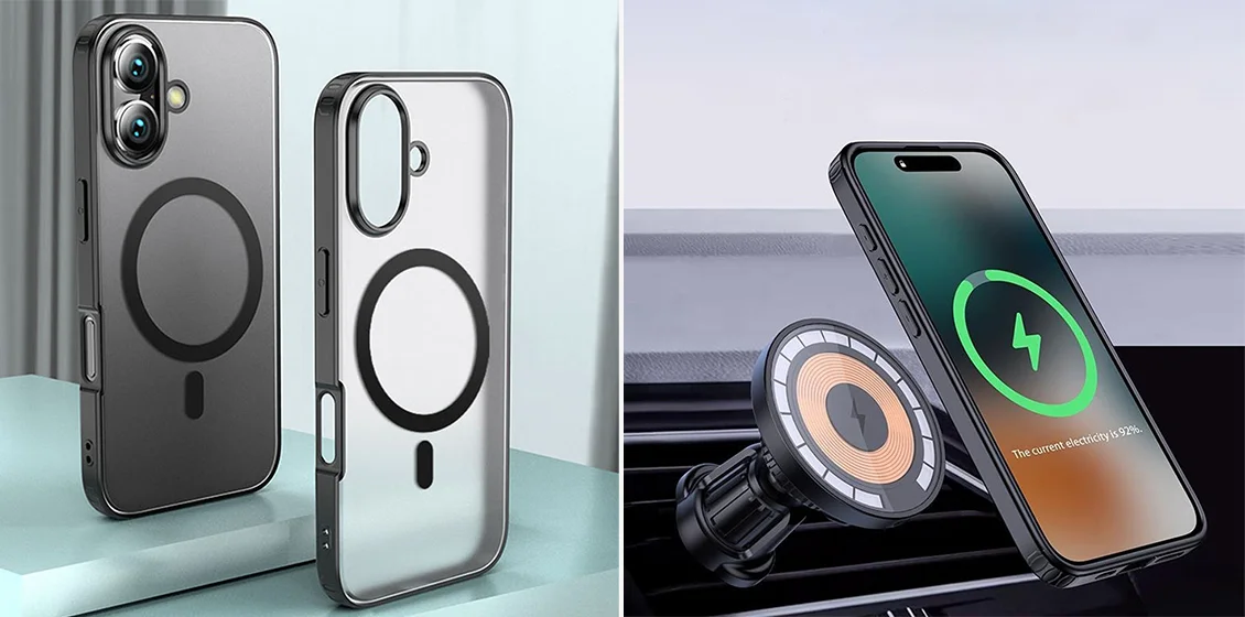 MagSafe Shockproof PC + TPU Phone Cover