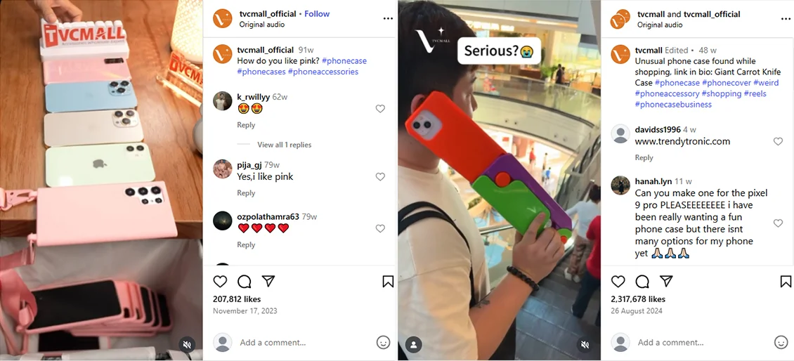 Giant Carrot Knife Case video and Pink Phone Cases