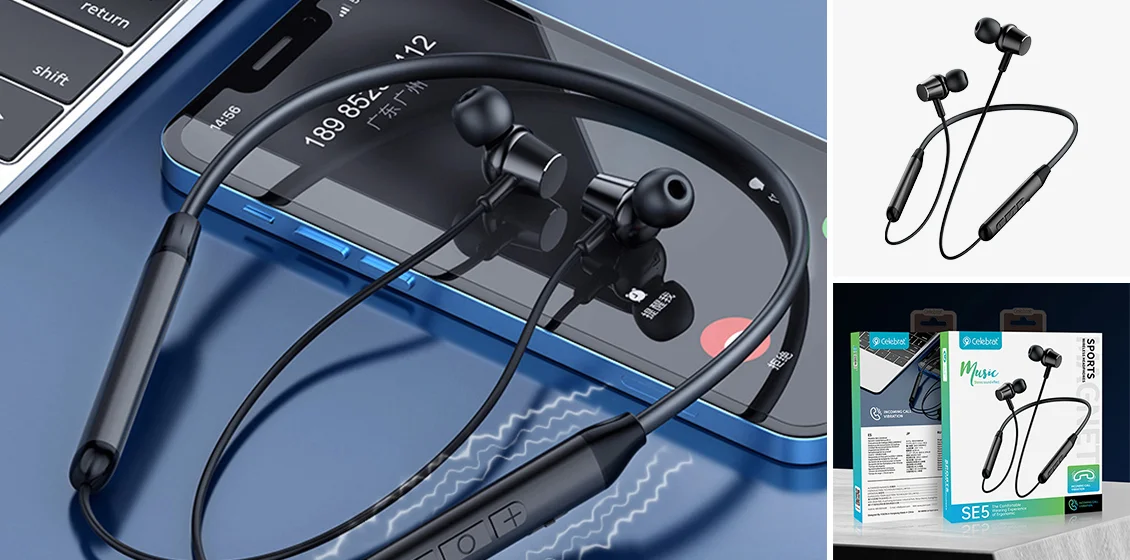 mwc 2024，CELEBRAT/YISON SE5 Neckband Wireless Earphone