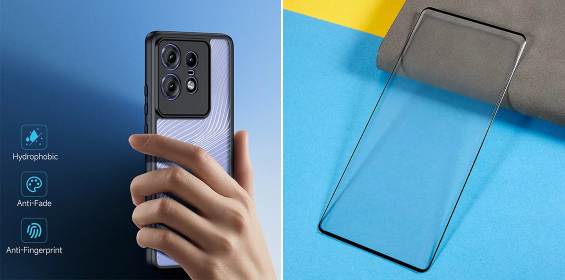 motorola edge 50 pro case and screen protector