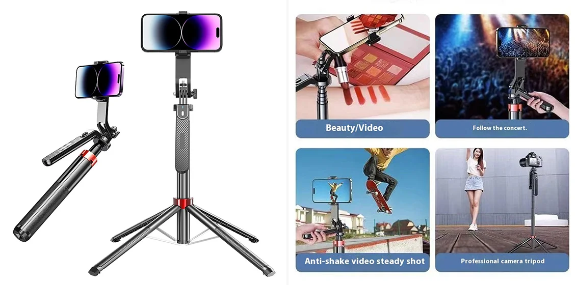 FUNSNAP extendable tripod