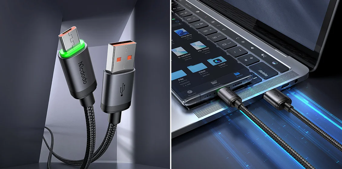 Micro USB charging cables