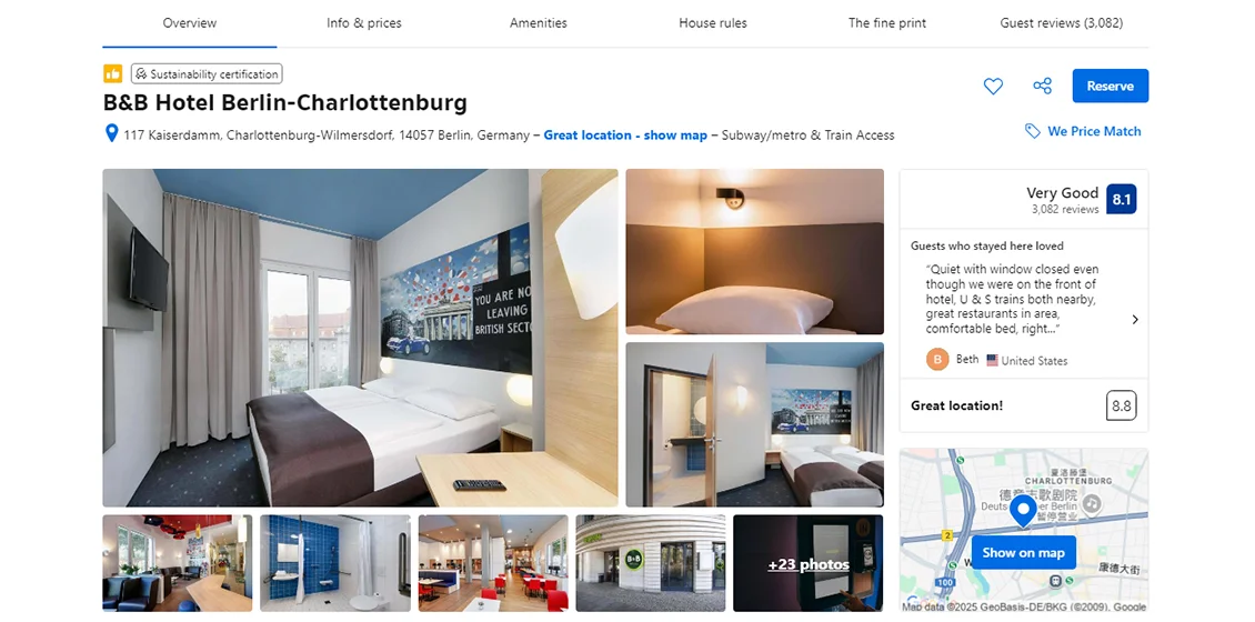 B&B Hotel Berlin-Charlottenburg