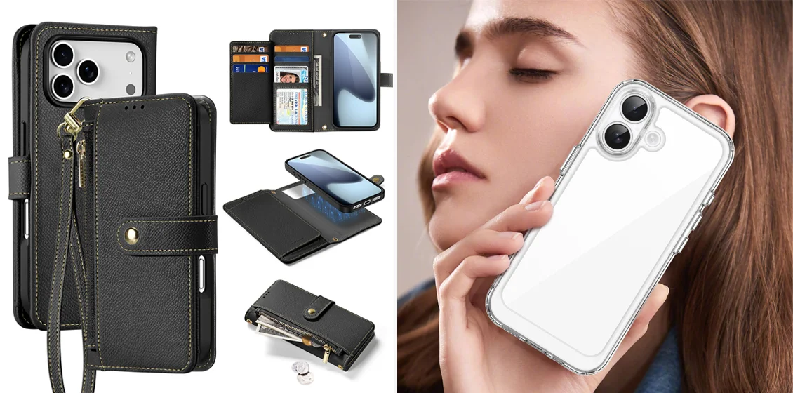 iPhone 17 case magnetic and iphone 17 clear case