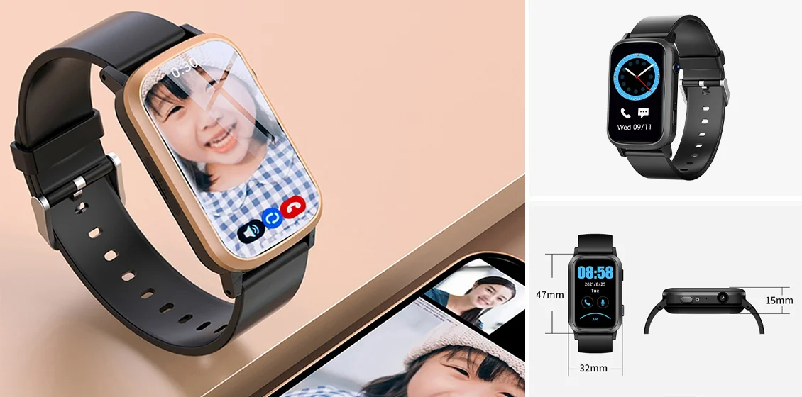 FA58 Kids Smart Watch with Video Calling & GPS Positioning
