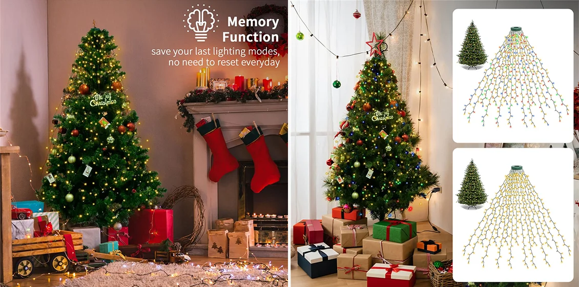 waterdichte kerstboomverlichting