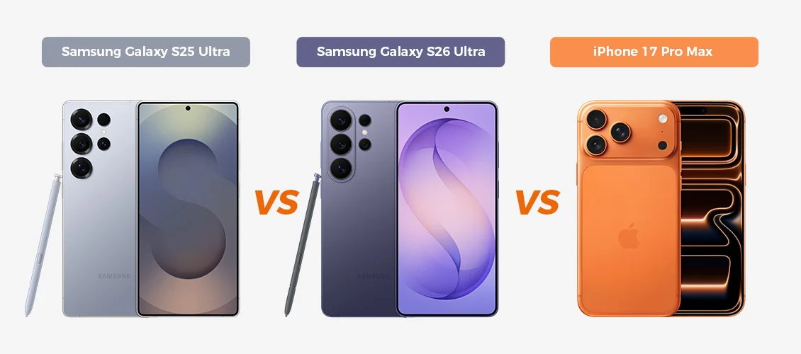 Samsung Galaxy S25 Ultra vs S26 Ultra