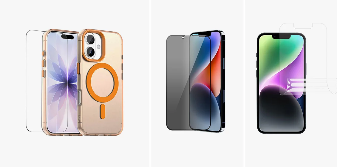 iPhone 17e vs 16e vs 17: Protetor de Ecrã