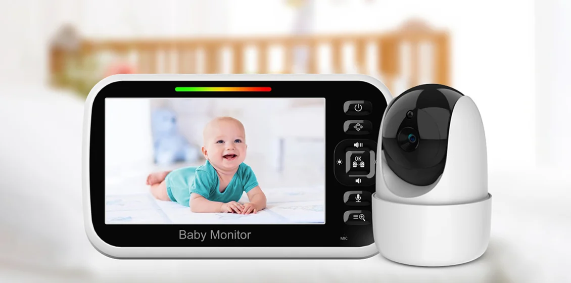 SM651 2.4GHz Wireless Baby Camera Monitor 5-inch Two-Way