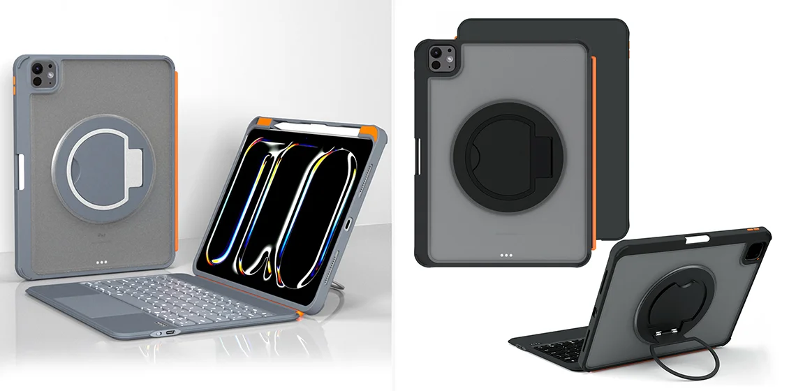 Magnetic Detachable Backlit Keyboard Case