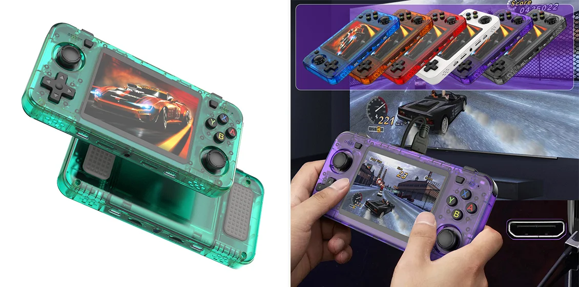 R36H Handheld Game Console