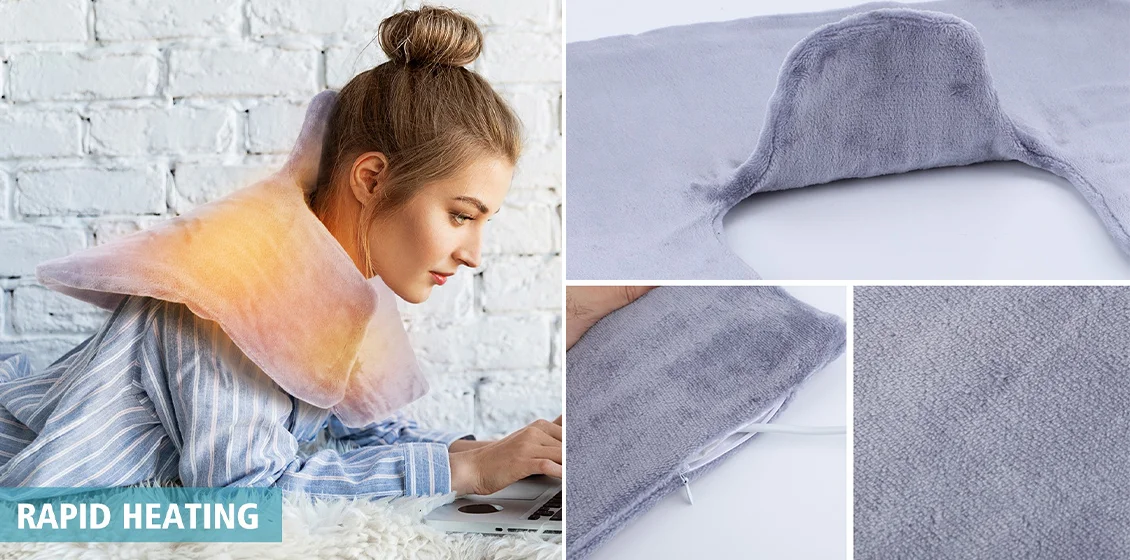 Electric Heating Pad for Neck Back Pain Relief Shoulder Heating Shawl