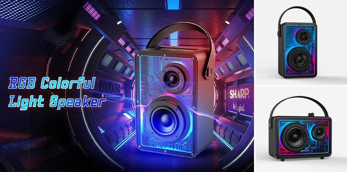 40W/50W Cyberpunk RGB Outdoor Speaker