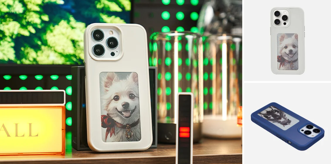 How does E Ink work, What is E Ink, What is an E Ink display, E Ink phone case, E Ink iPhone case.