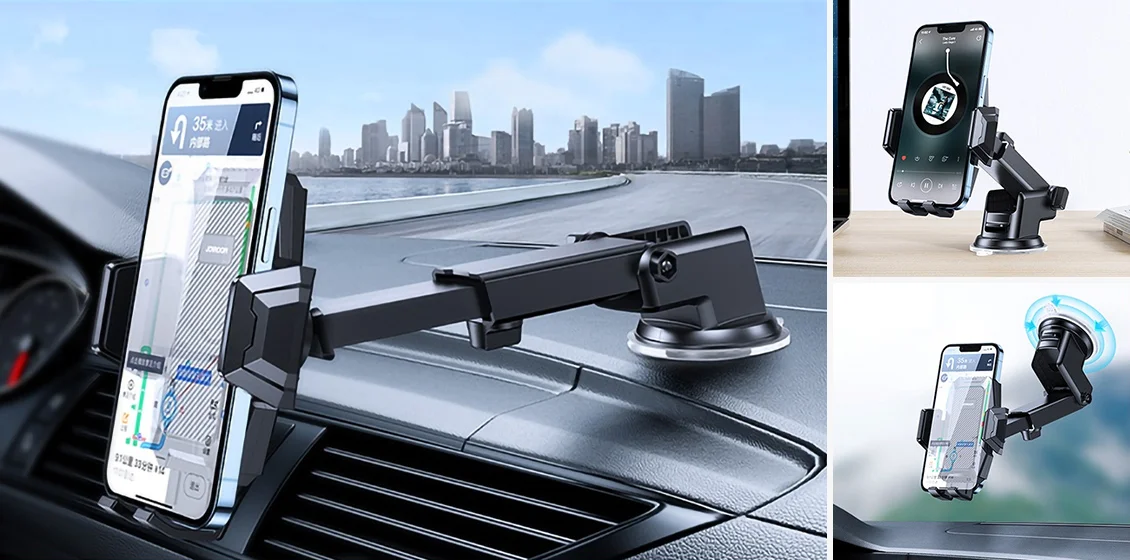 Super-strong dashboard mount cell phone car holder