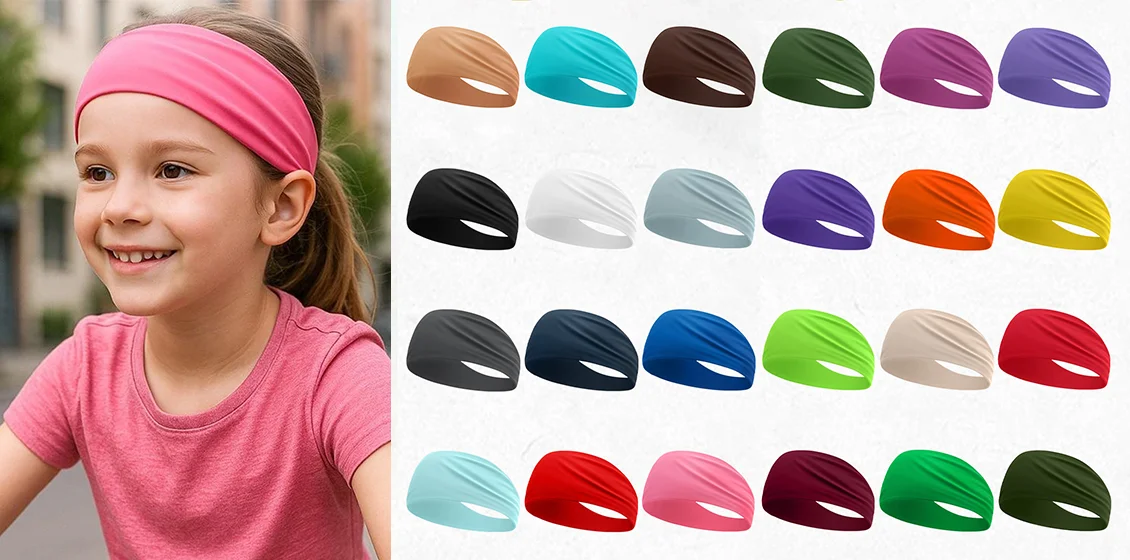 Kids' sports headbands