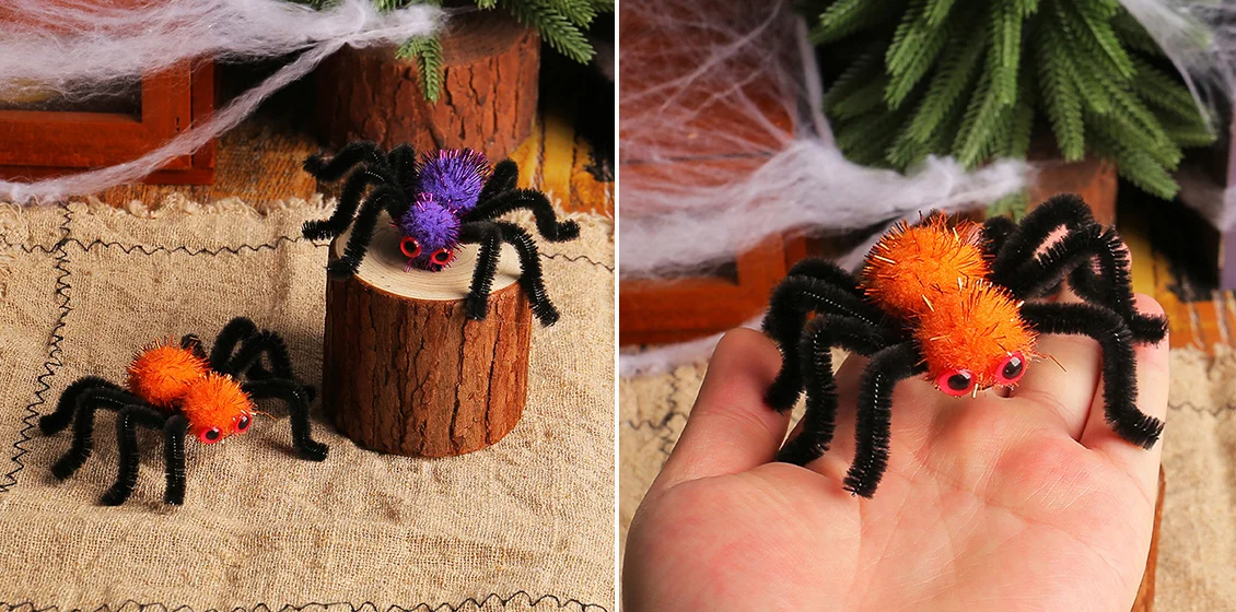 Simulation Spider Hair Clip Halloween Hairpin Headdress