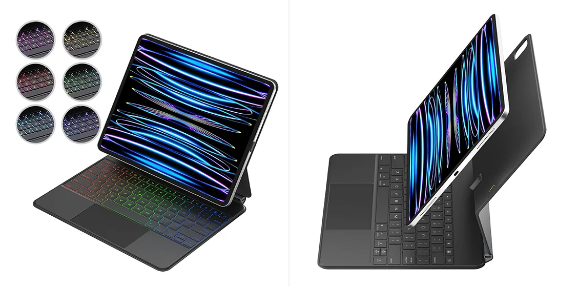 C14 iPad pro 13 2024 keyboard case