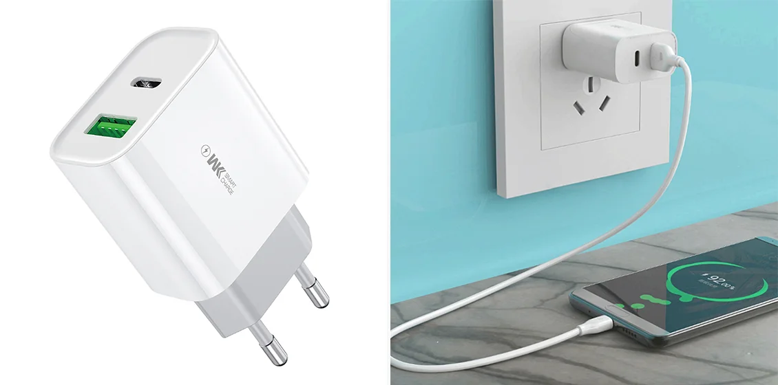 WK WP-U53 20W PD Fast Charging Wall Charger