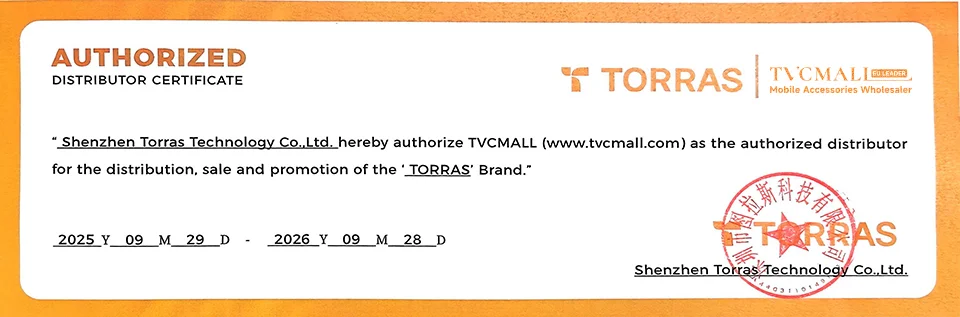 tvcmall and torras official partnership
