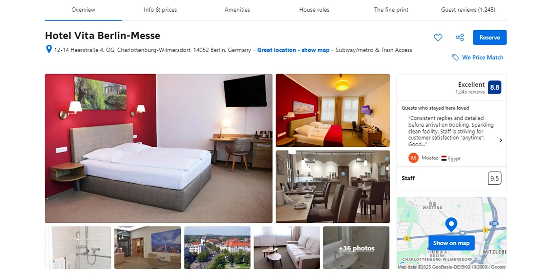 Hotel Vita Berlin-Messe